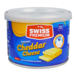 Swiss Premium Cheddar Cheese Tin, 180g